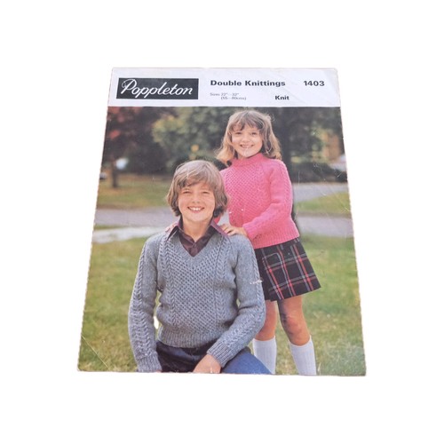Vintage poppleton knitting - vintage,