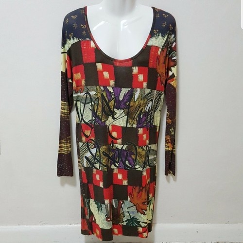 Desigual dress checkers maple - desigual,