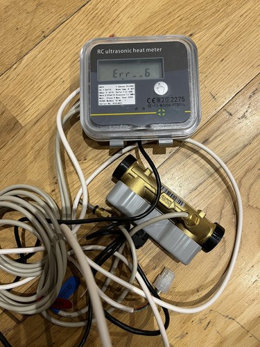 Ultrasonic heat meter dn15 - rc,