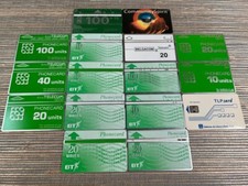 Vtg Lot 16 Used Phone Cards British Telecom Phonecard Belgacom Telecard BT PTT