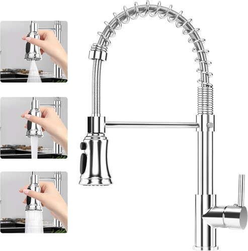 Pull out kitchen mixer tap - pull,