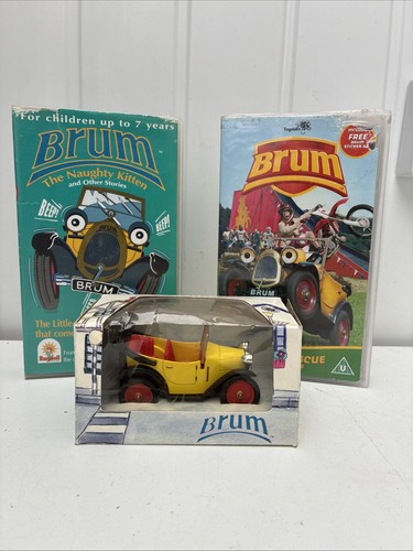 Brum car and vhs - x2,