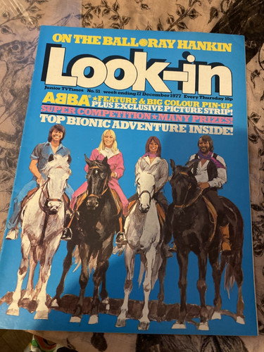 Abba look magazine 17th - look-in,