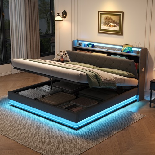 4ft6 double ottoman bed - 4ft6,