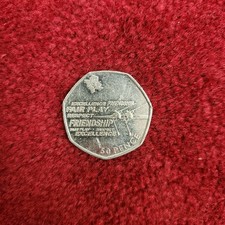 2012 London Olympics Rowing 50p Coin