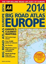 Big Road Atlas Europe 2014