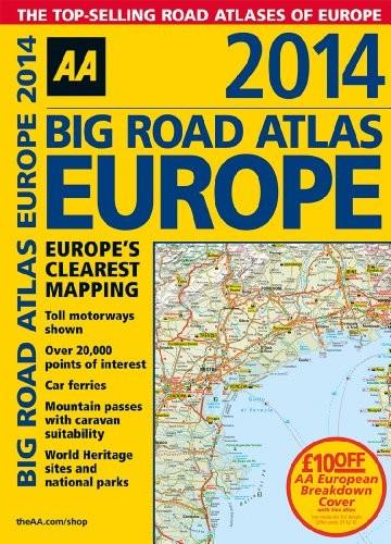 Big road atlas europe - atlas, 2014