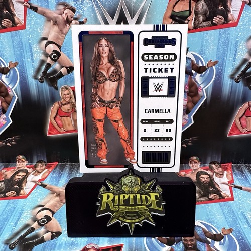Carmella wwe panini chronicles - carmella,