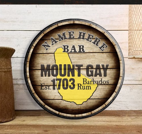 Personalised mount gay rum - personalised,