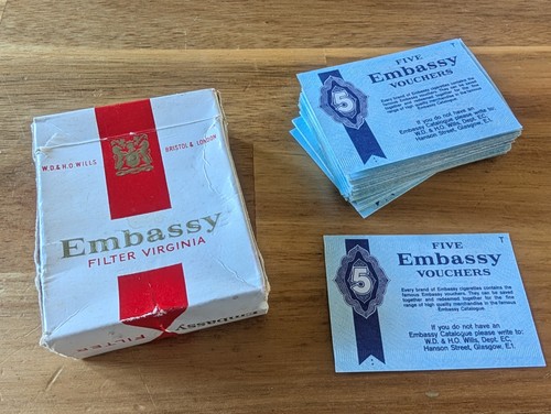 Pcs vintage embassy - pcs,