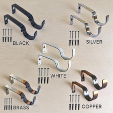 Metal Curtain Pole Brackets