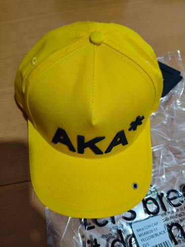 Aka brixton cap yellow black - aka,