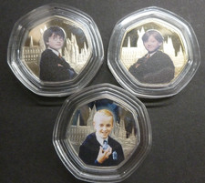 HARRY POTTER coloured BU 50p