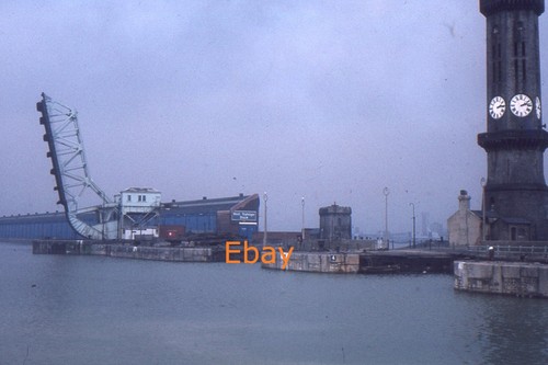 35mm slide liverpool docks - slide,