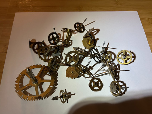 Assorted brass clock - 26,