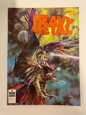 Heavy Metal Magazine. August 1978. Sci-Fi and Fantasy Comics Magazine