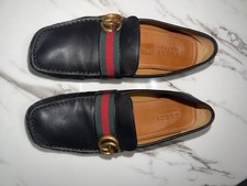 Gucci men black leather - gucci,