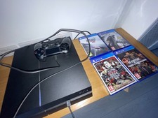 PS4 500GB Console with 4 Games
