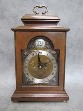 A GOOD QUALITY SMALL ELLIOTT BRACKET CLOCK IN MAHOGANY CASE *SERVICED*