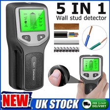 5 in 1 Electric Detector Wall Wood Metal Sensor Wire Stud Finder Cable Scanner