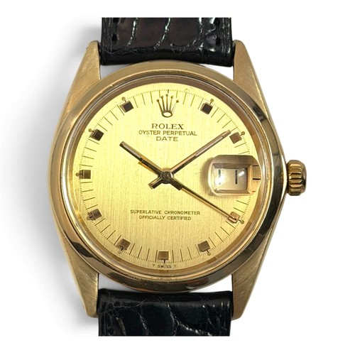 Vintage rolex date 14k - mm,