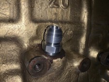 Cosworth YB / Pinto An10 Block Breather Adapters