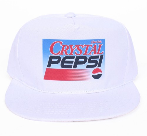Vintage crystal pepsi snapback - pepsi,