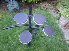 Roland TD1 Td-1 Drum Rack Frame Stand Pipes With 4 Drums Snare/Tom Single Zone