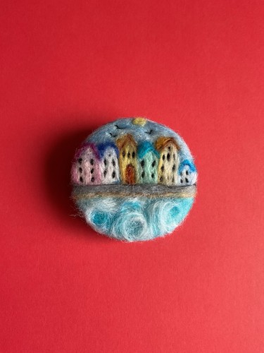 Handmade needle felted - handmade,