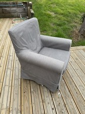 IKEA Ektorp Armchair Cover Dark Grey