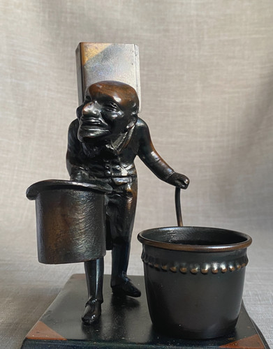 Antique c1880 metal corcunda - c1880,
