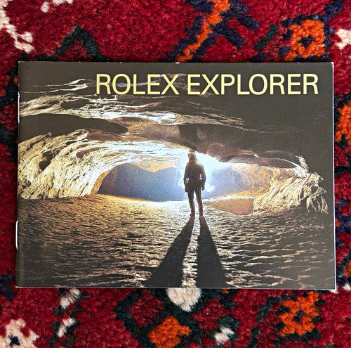 Rolex explorer booklet - rolex,