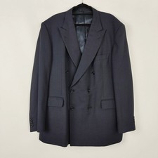 Vintage AQUASCUTUM Men's Navy
