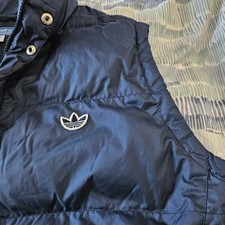 Adidas Mens Gilet Medium Navy