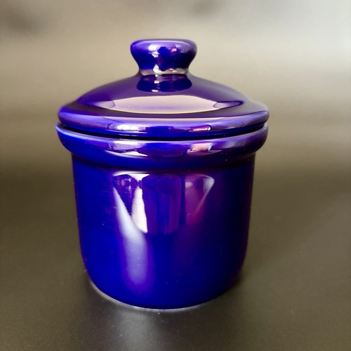Vintage cobalt blue pottery - blue,