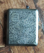 Antique Silver Cigarette Case