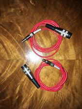 2x Nagra  IV-SJ   Audio Cables  - Tuchel to Rare Connection Type