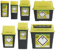 Sharps waste bin box - waste,