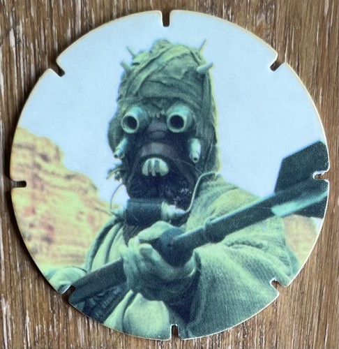 Star wars trilogy tazos - star,