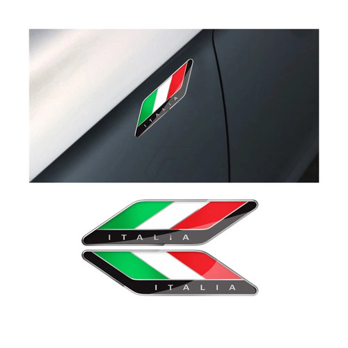 Italia flag side - flag, sticker
