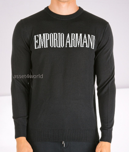Emporio armani logo jumper - armani,