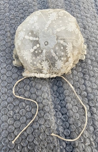 Beau bonnet antique - bonnet,