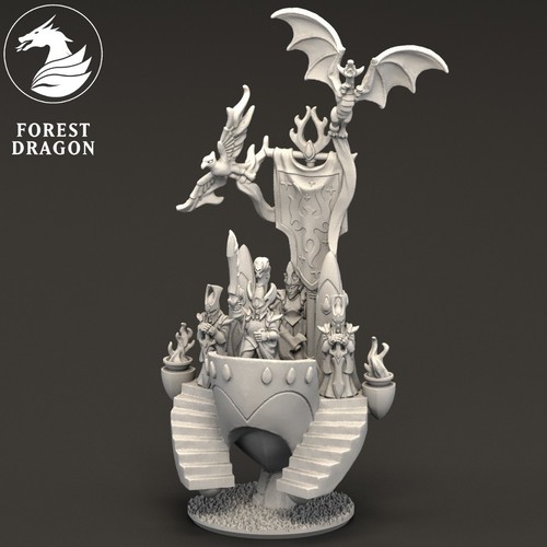 Aurethil court forest dragon - aurethil,