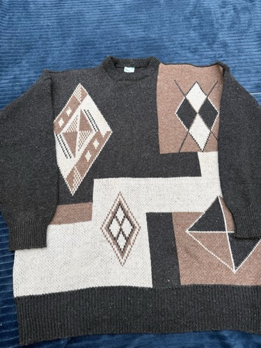 True vintage 90s shetland - true, wool