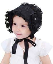 Baby Girl Bonnet Hat Lace