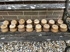 Wooden Pine Tall Bun Feet With