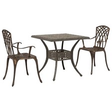 Garden table set cast - garden,