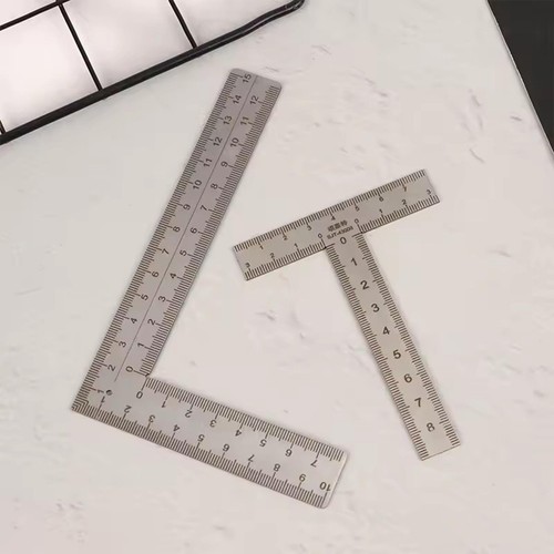 Stainless steel metal ruler - steel,