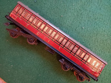 ORIGINAL HORNBY O GAUGE LMS NO.2 BOGIE SUBURBAN COACH IN GOOD USED CONDITION