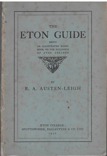 The eton guide 1930 - guide, ra